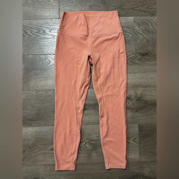 Women’s Lululemon Align HR Leggings size 8 Savannah Rose - Picture 2 of 6